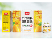 植卜口口有料嚼!着喝 芒果+燕麦400ML×10瓶